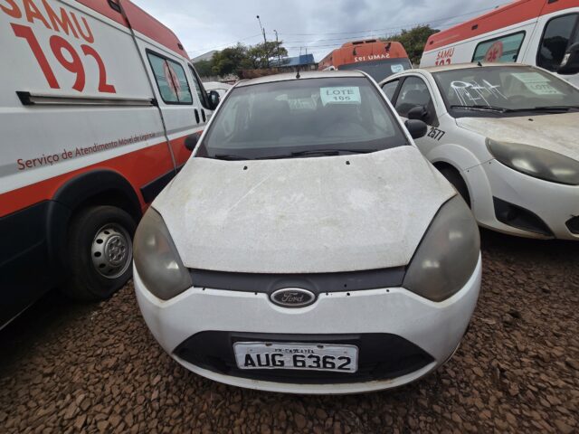 Veículo Ford Fiesta Ford Fiesta 1.6 Flex 2011 Branco 2012 em leilão